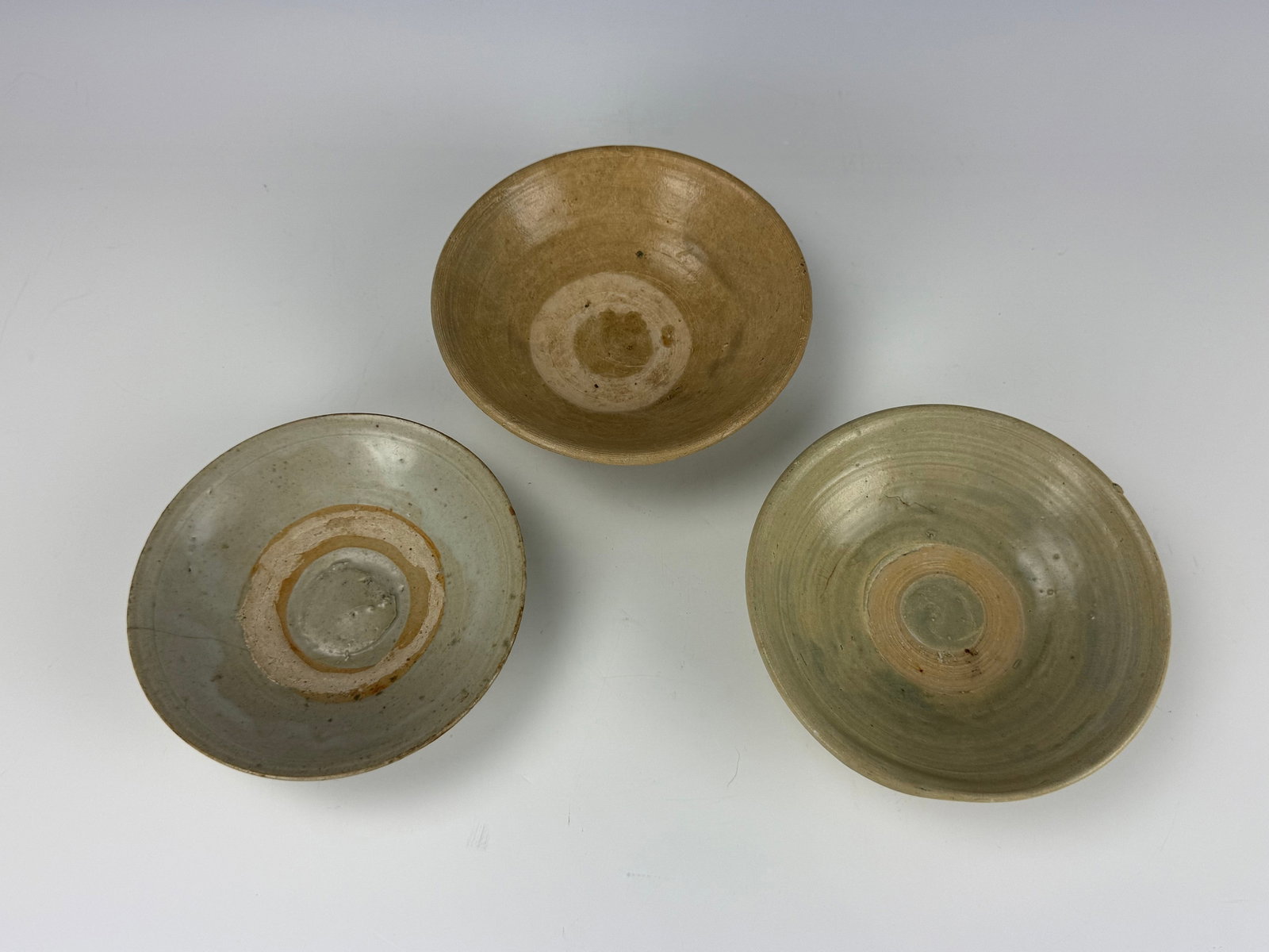 Group of 3 Asian Antique Ceramic Bowls (1 of 6)