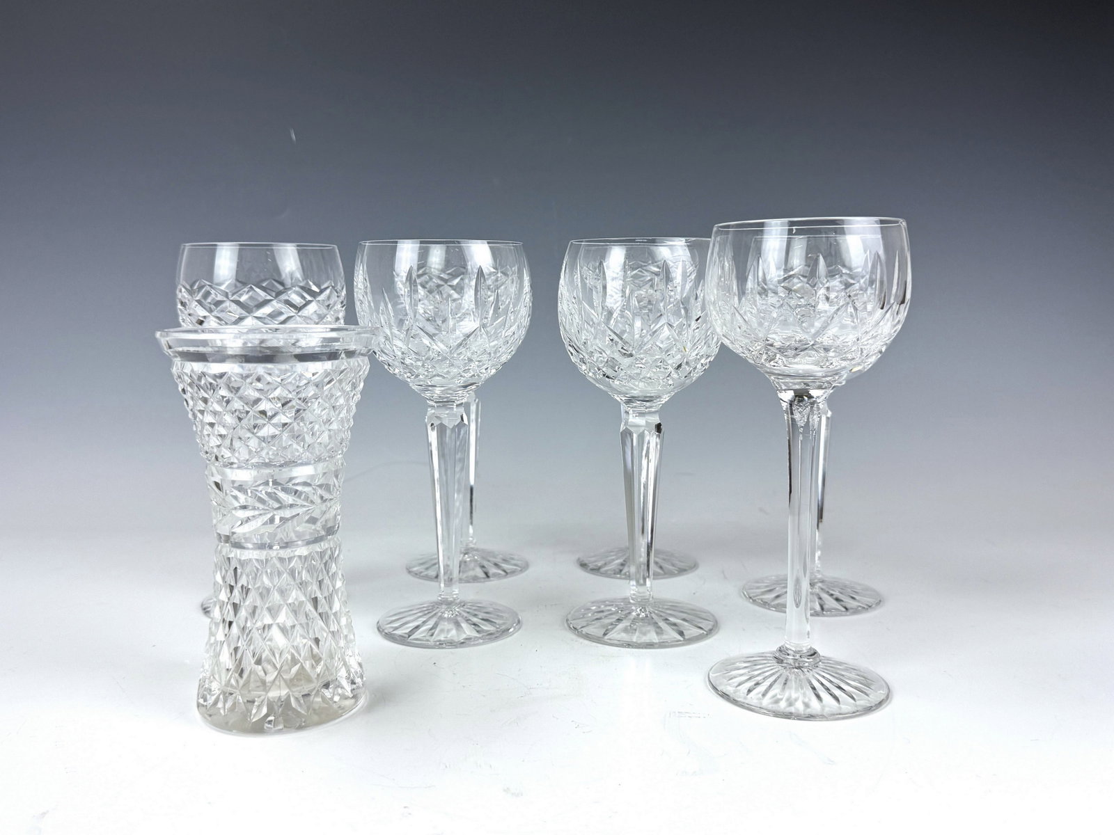 Set of 8 Waterford Crystal Wine Glasses (1 of 9)