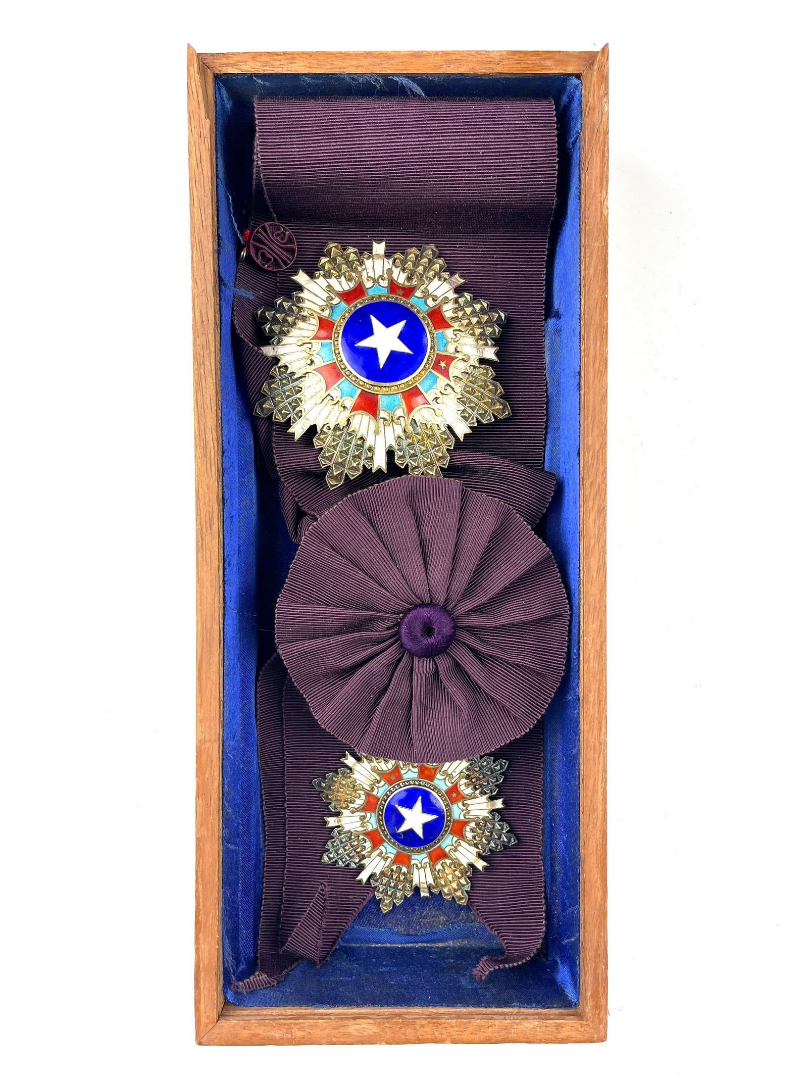 An Order Of The Brilliant Star II Class Grand Cordon From Hollington Tong (1 of 9)