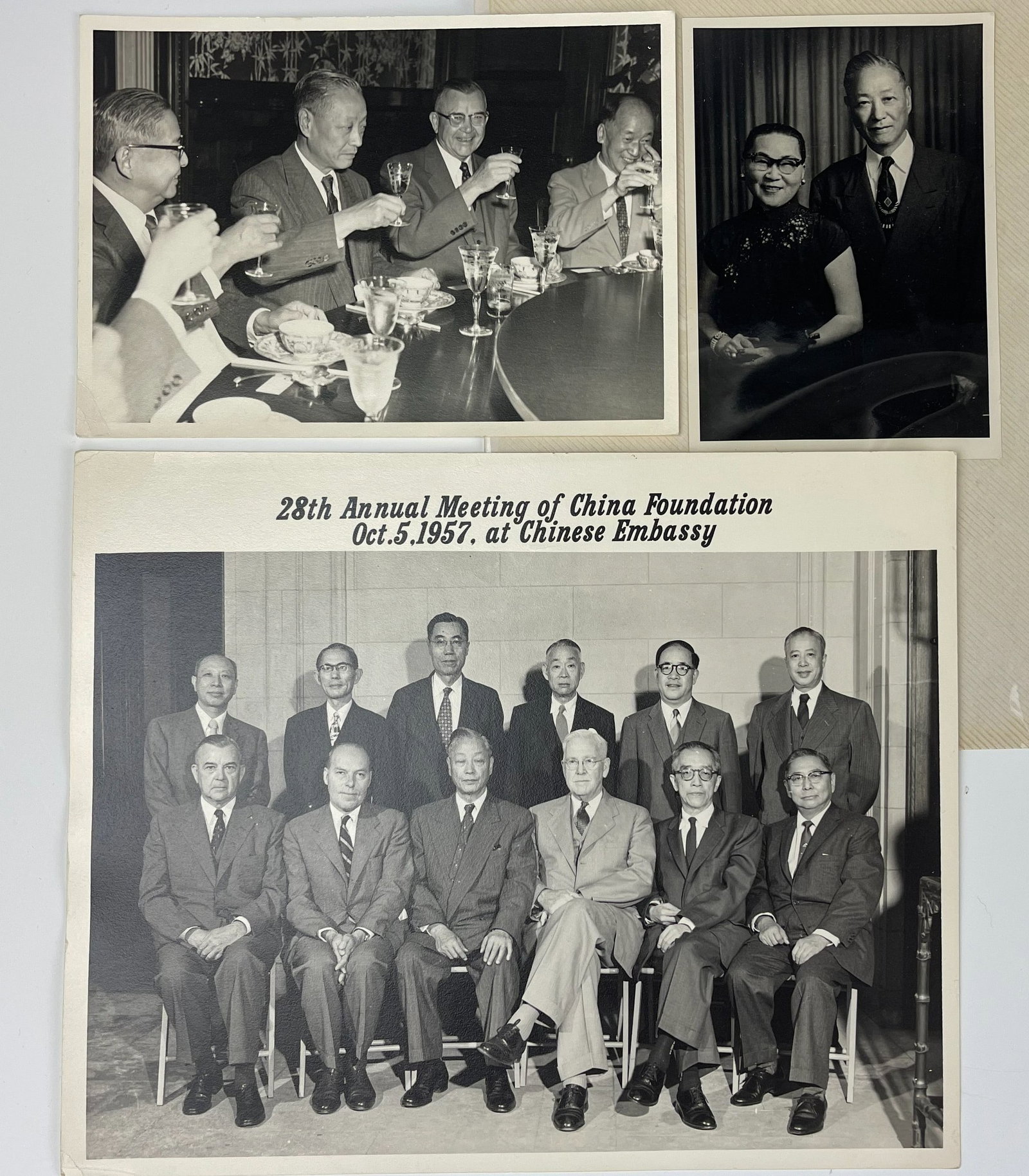 Group of 8 Photos From Hollington Tong and His Family: Group of 8 Photos From Hollington Tong and His Family.the biggest one szie: 10 inches. Preview from Aug 24th to 28th from 1:00 PM TO 5:00 PM Eastern Time, Location: 15229 Display Court, Rockville, MD 