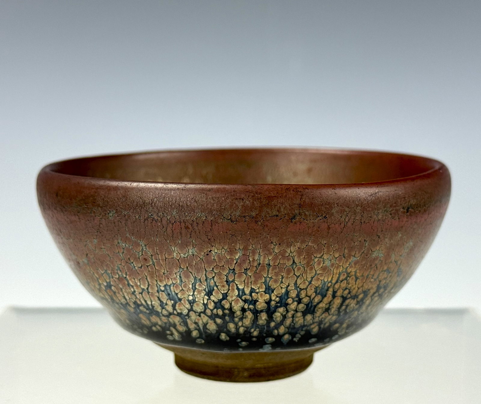 Chinese Jianzhan Tenmoku Ceramic Tea Bowl (1 of 5)