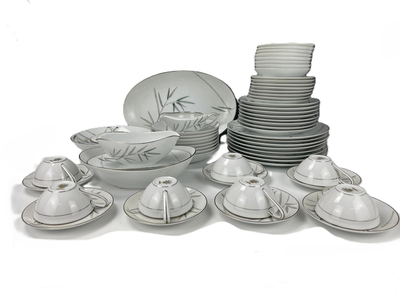 Set of 60 Japan Noritake China Bamburg Pattern Dinnerware (1 of 11)
