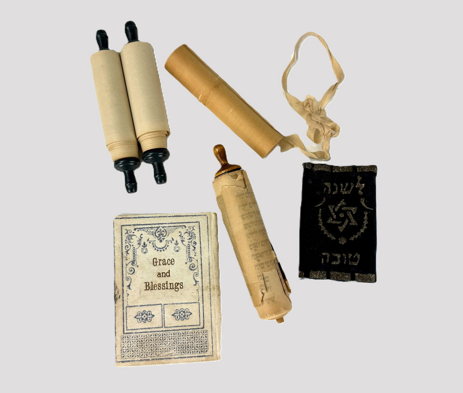Jewish Religious Items Lots (1 of 5)