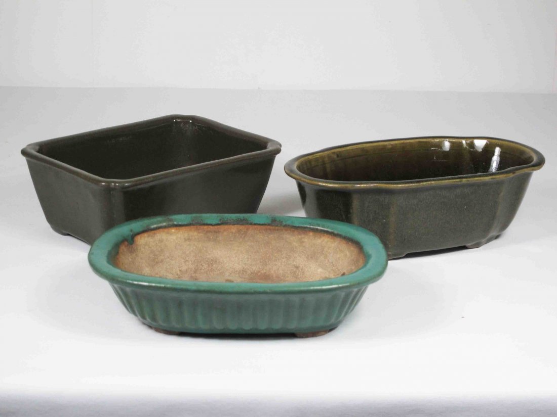 Three Chinese Porcelain Flower Vase (1 of 7)