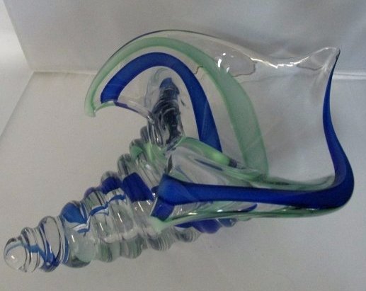 Bertotti Murano Glass Cornucopia Catchall (1 of 3)