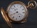 14K Gold Filled Elgin Full Hunters Pocket Watch. In