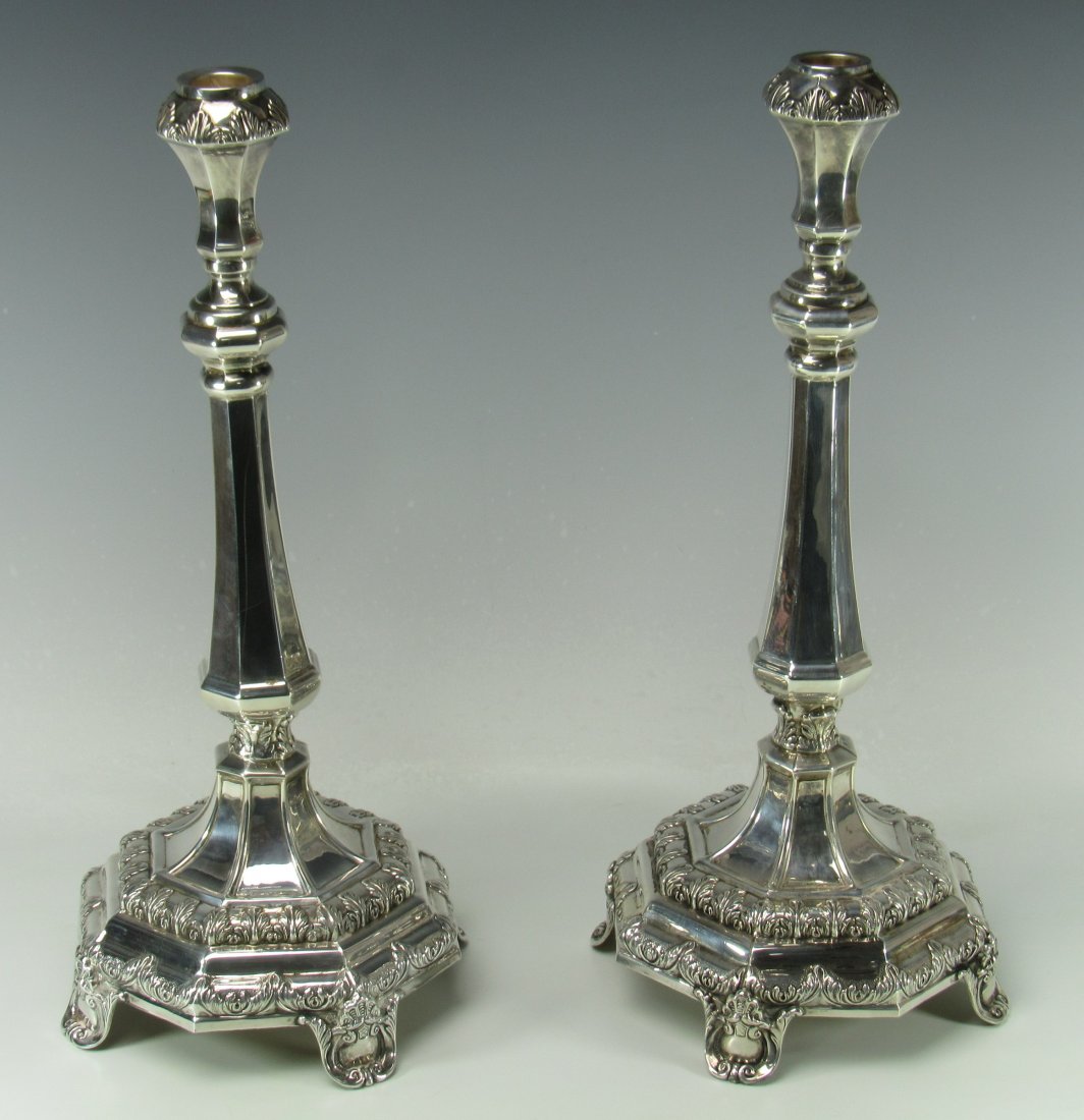 Masoret Sterling Silver Candlesticks (1 of 6)