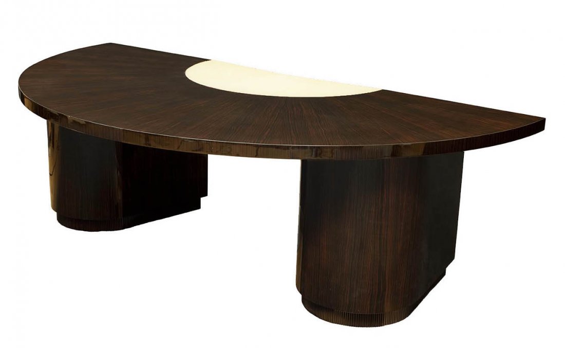 1 Desk "Half moon" with desk drawer units BURE 5B DPG (1 of 1)