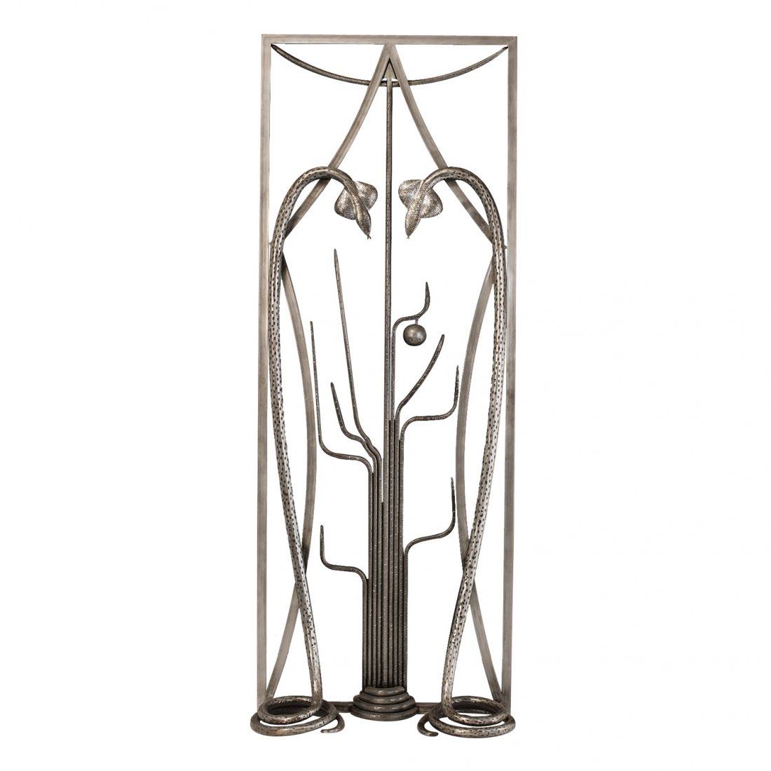 1 Wrought iron screen "Cobras" FFPARA 2A DPG (1 of 1)