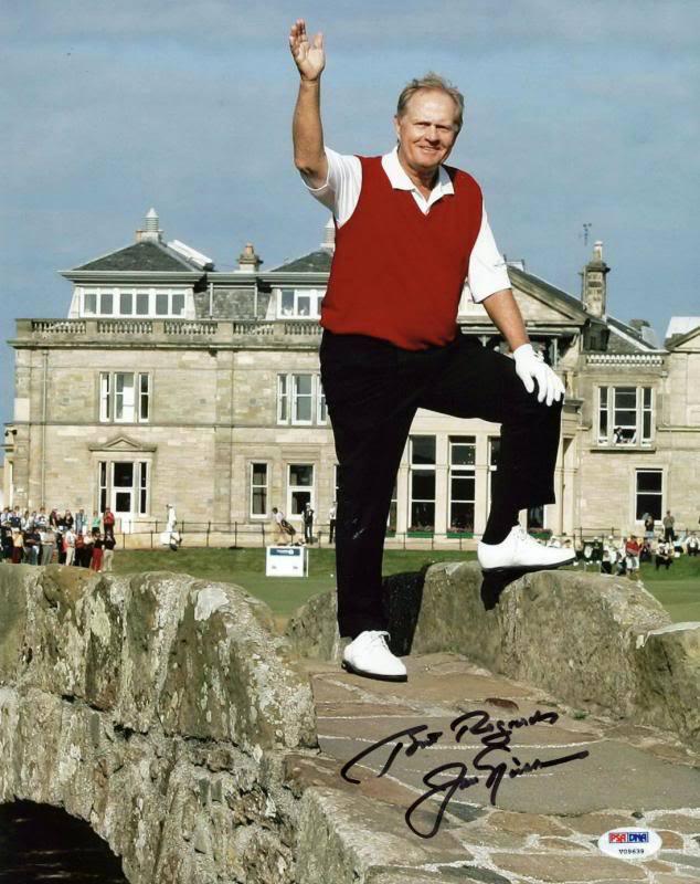 Jack Nicklaus signed photo (1 of 1)
