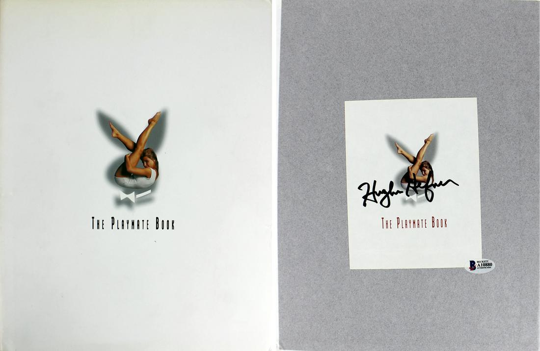 Hugh hefner siged PLAYBOY HARD COVER BOOK (1 of 1)