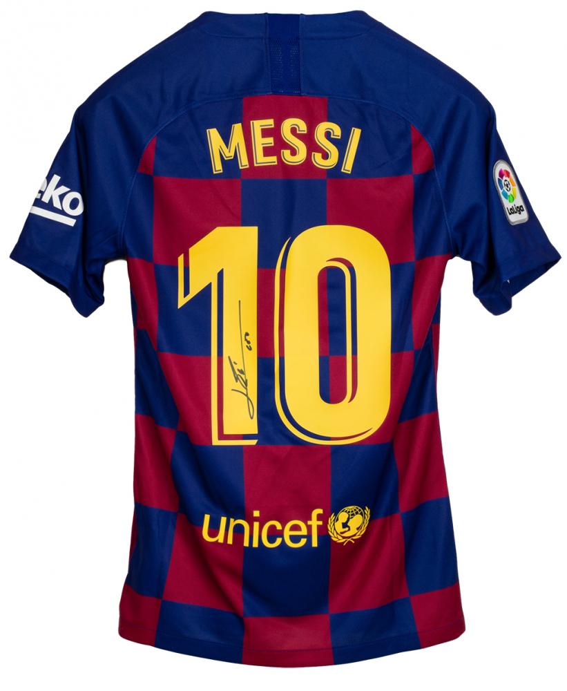 Lionel Messi hand signed jersey (1 of 1)