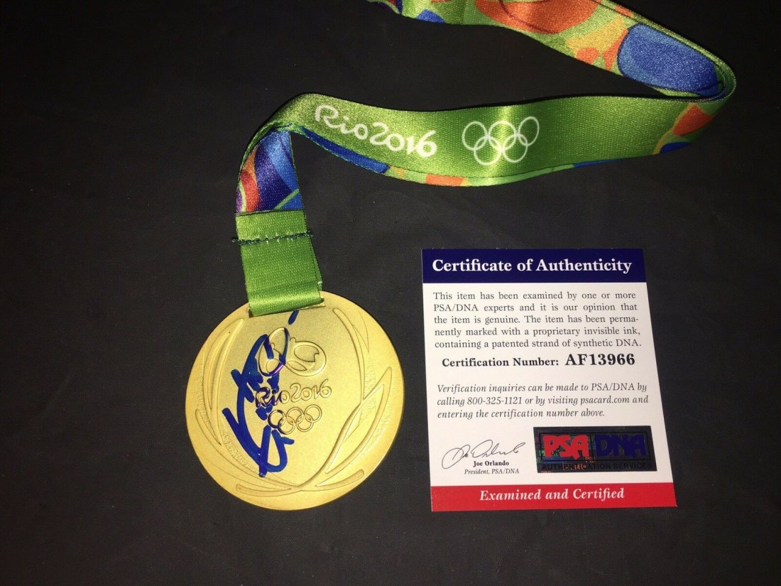 Olympics Usain Bolt Signed Gold Medal Rio Olympics (1 of 1)