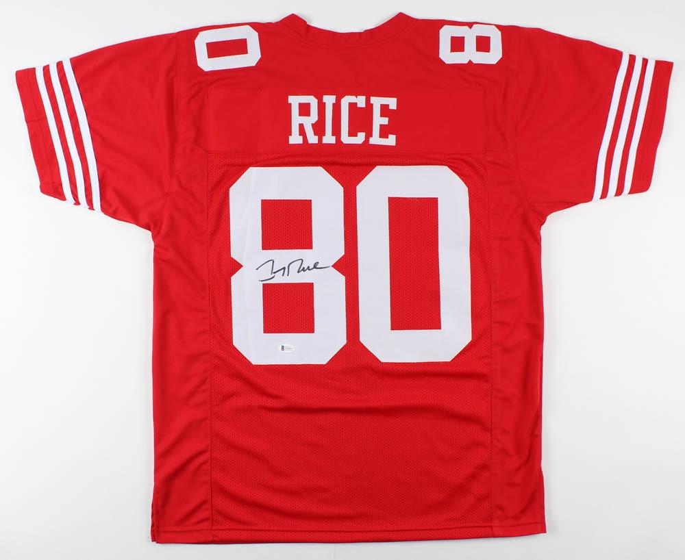 Jerry Rice Signed Jersey (1 of 1)