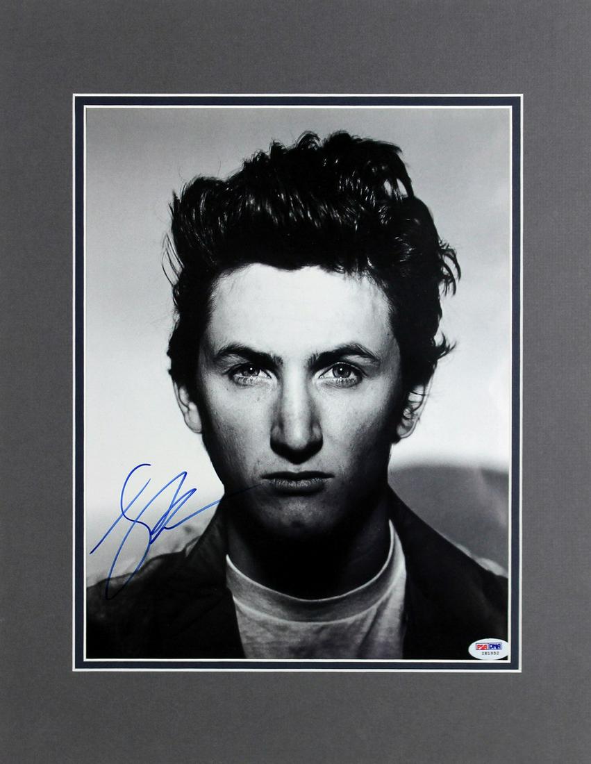 Sean Penn Authentic Signed Matted Magazine Page Photo (1 of 1)