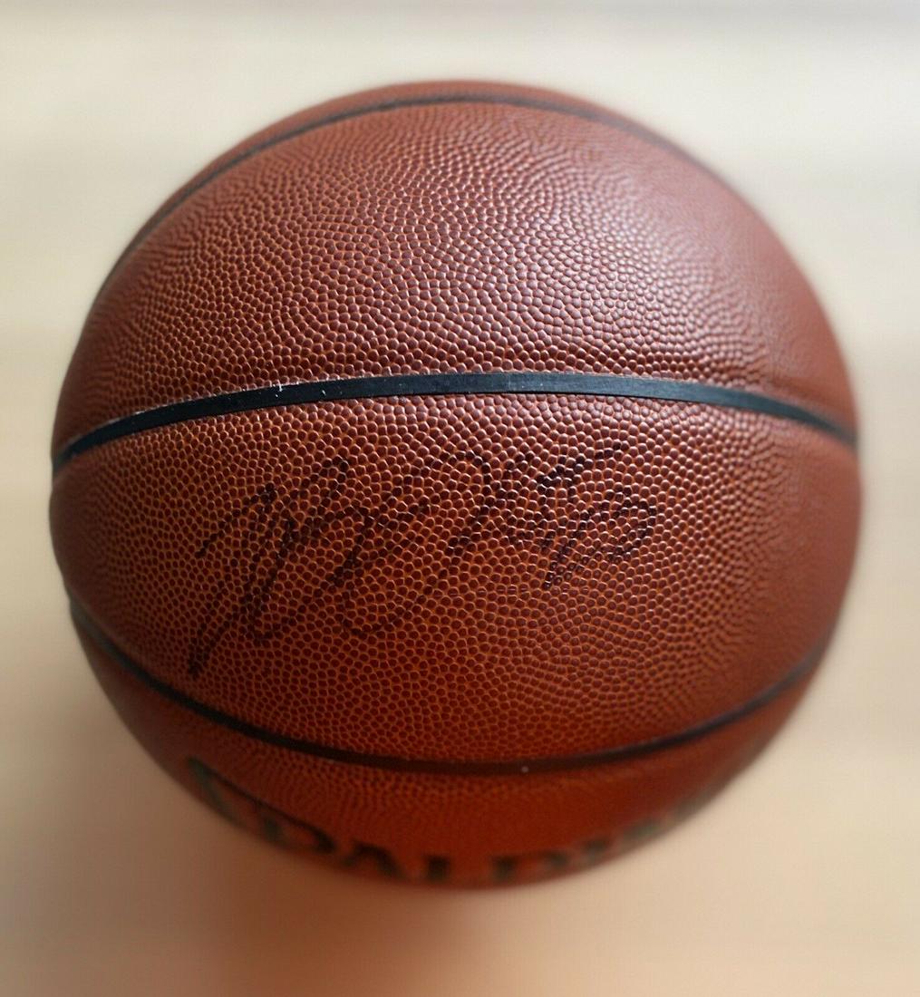 Lebron James hand signed Basketball (1 of 3)
