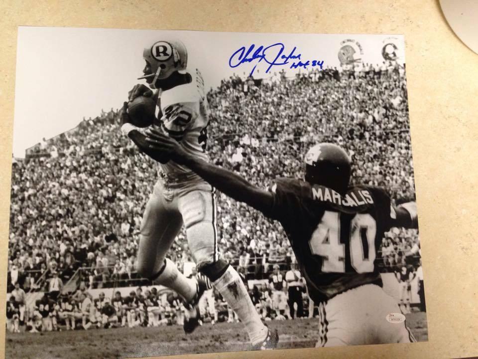 Charley Taylor Signed Auto Redskins 16x20 Picture (1 of 1)