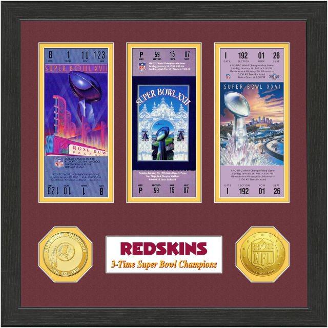 Washington Redskins  SB Championship Ticket Collection (1 of 1)