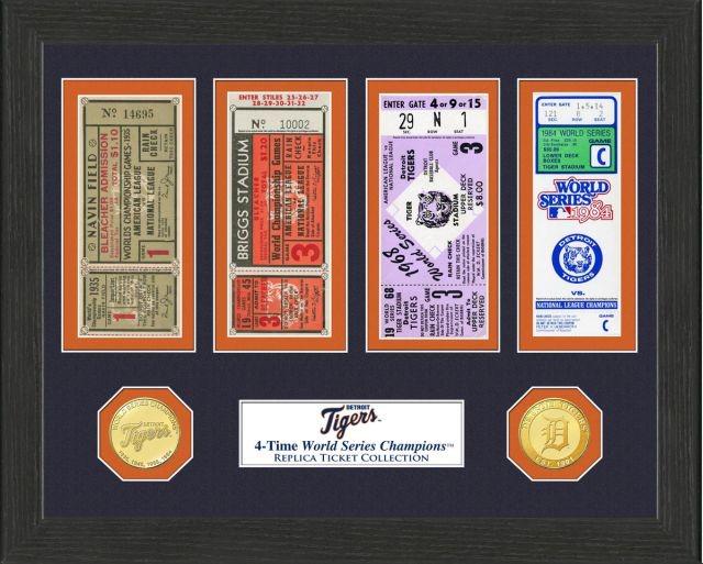 Detroit Tigers World Series Ticket Collection (1 of 1)