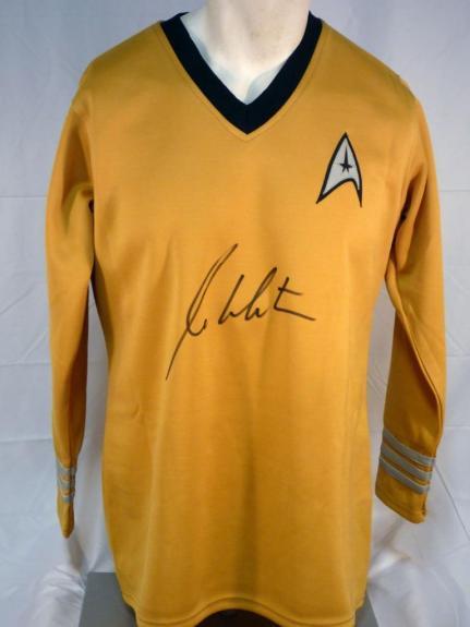 William Shatner signed Startrek uniform (1 of 1)