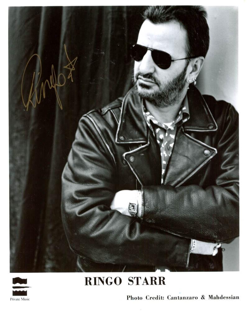 Ringo Starr Signed 8x10 Photo (1 of 1)