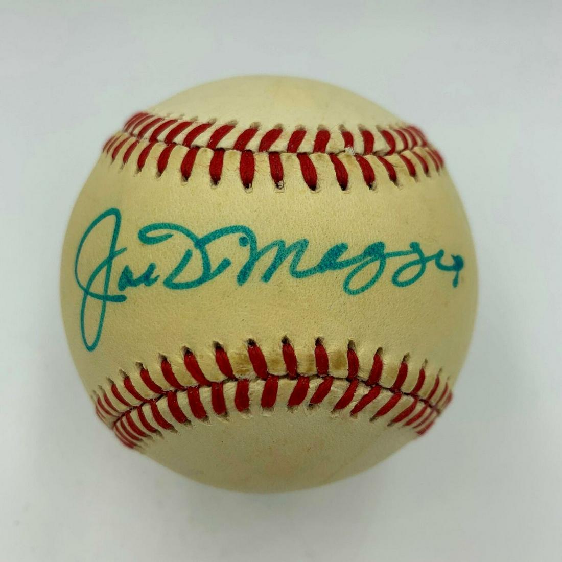 Joe Dimaggio Signed Autographed Official American (1 of 2)