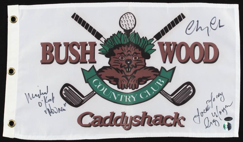 Caddy Shack Cast signed FlAG (1 of 1)