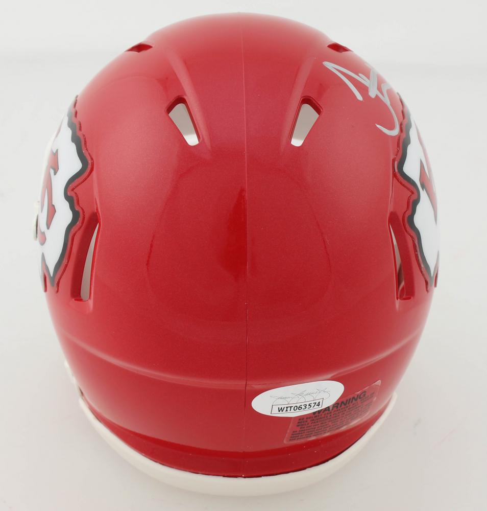 Tyreek Hill Signed Chiefs Mini Speed Helmet (1 of 1)