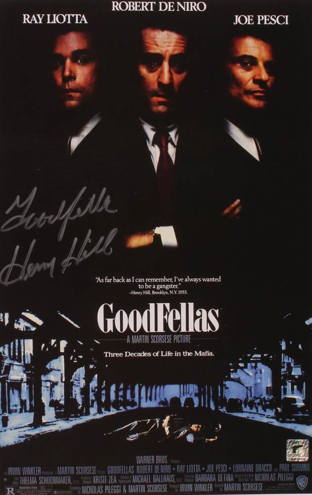 Henry Hill Signed "Goodfellas" 11x17 Photo Inscribed (1 of 1)