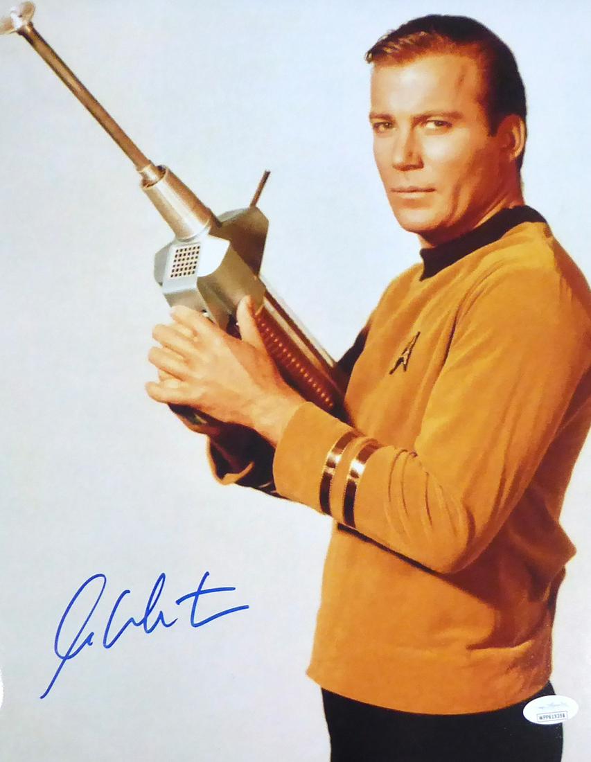 William Shatner Autographed 11x14 Photo Star Trek JSA (1 of 1)