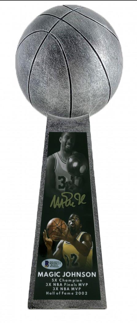 Magic Johnson Signed Lakers 14â€ (1 of 1)