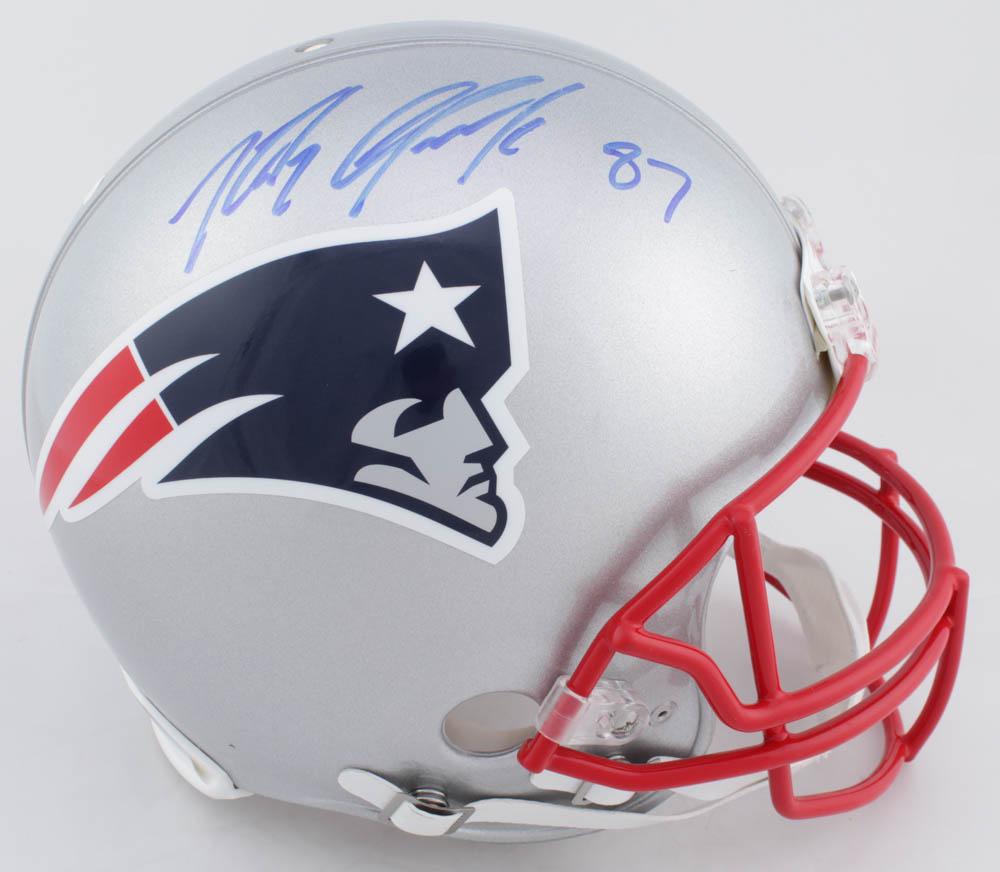 Rob Gronkowski Signed Patriots Full-Size Authentic (1 of 2)