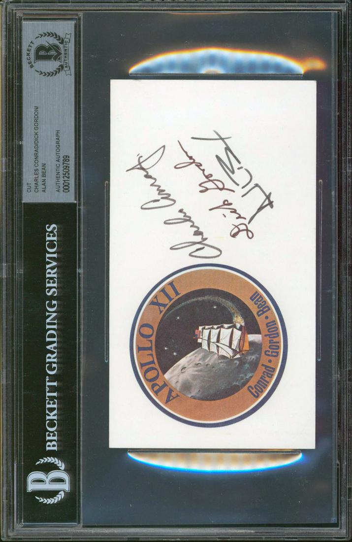 Apollo 12 Charles Conrad, Dick Gordon & Alan Bean (1 of 1)