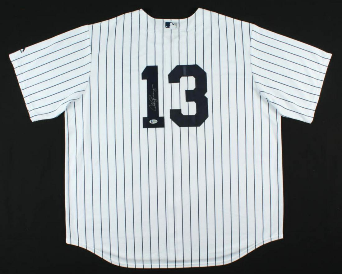 Alex Rodriguez Signed Yankees Jersey (Beckett COA) (1 of 1)