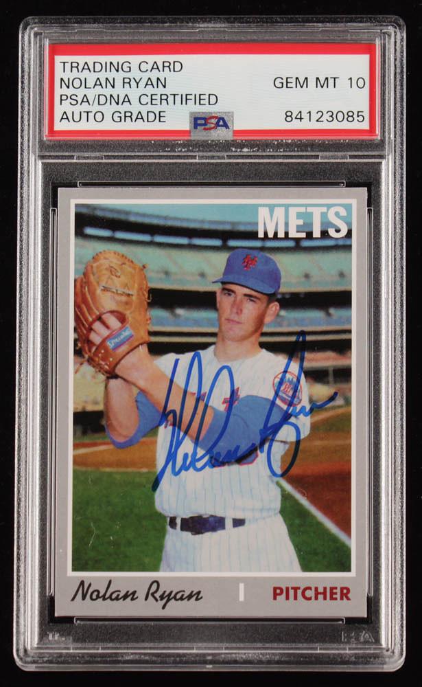 Nolan Ryan Signed 2010 Topps Cards Your Mom Threw Out (1 of 1)