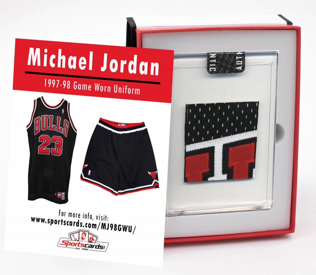 MICHAEL JORDAN 1997-98 CHICAGO BULLS GAME WORN JERSEY (1 of 1)