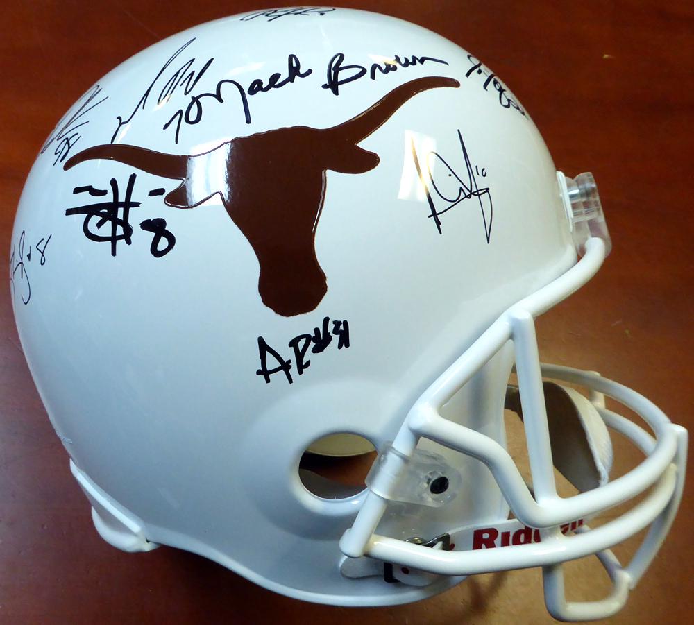 2005 National Champions Texas Longhorns Autographed (1 of 2)