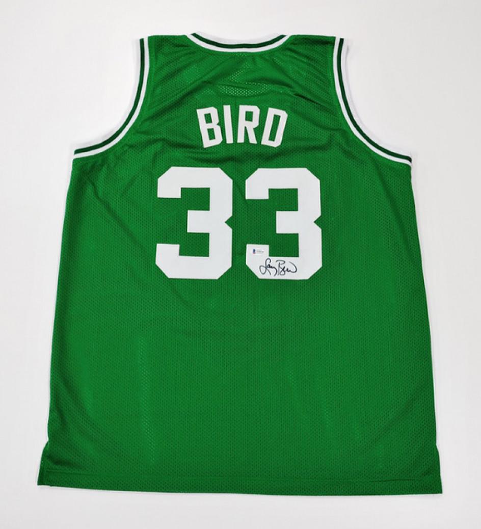 Larry Bird Signed Jersey * (Beckett COA) (1 of 1)