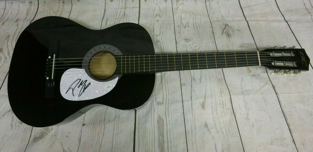 Post Malone hand signed guitar (1 of 1)