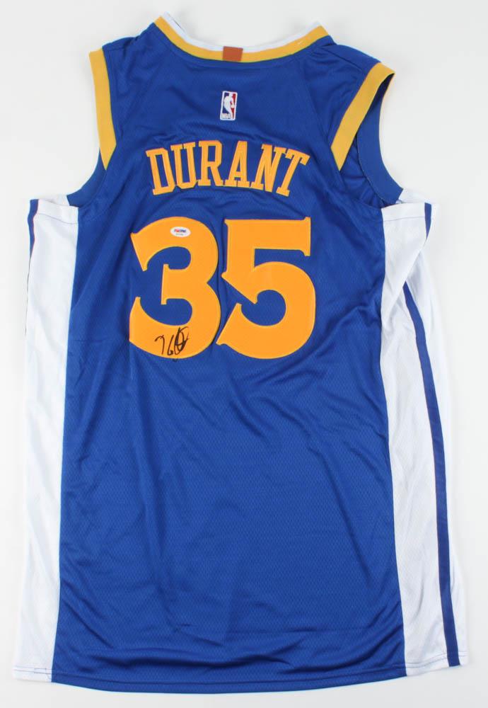 Kevin Durant Signed Warriors Jersey (1 of 1)