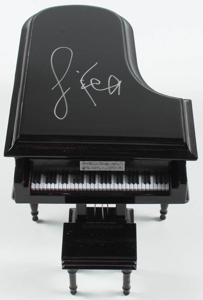 Jamie Foxx Signed "Ray" 1:12 Scale Mini Piano (JSA COA) (1 of 1)