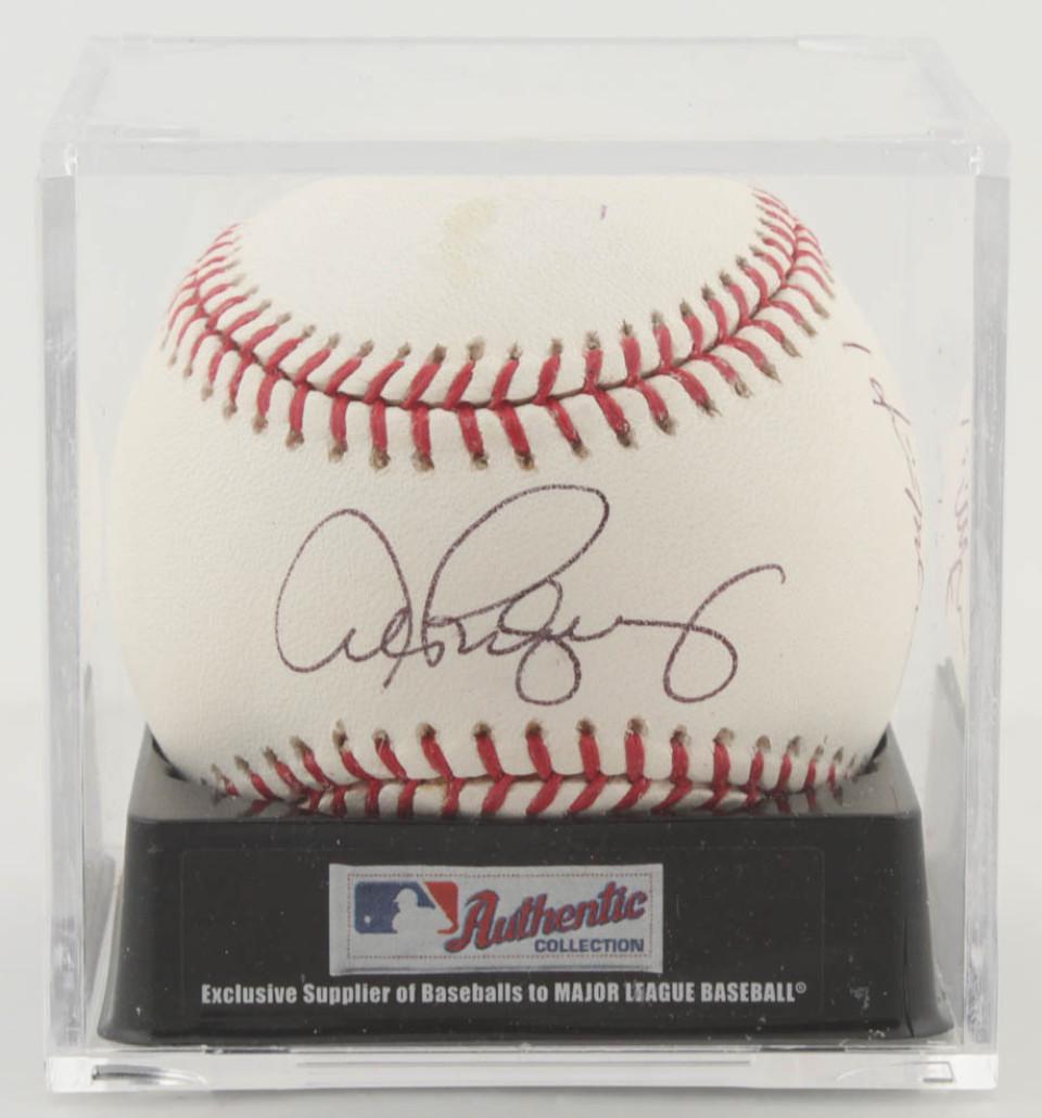Yankees OML Baseball Signed by (5) with Joe Girardi, (1 of 5)