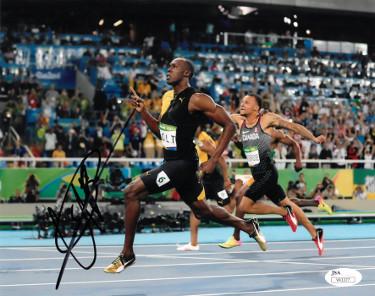 Usain Bolt signed 2016 Rio Olympics 8x10 Photo- JSA (1 of 1)