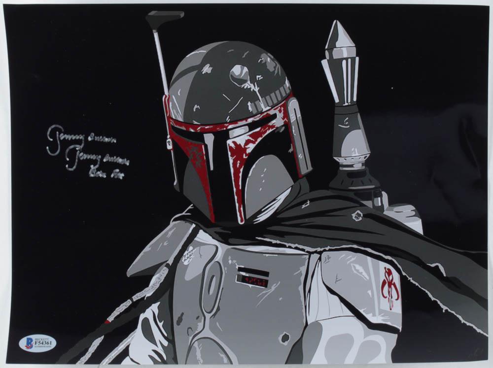 Jeremy Bulloch Signed "Star Wars" 10x13 Photo Inscribed (1 of 1)