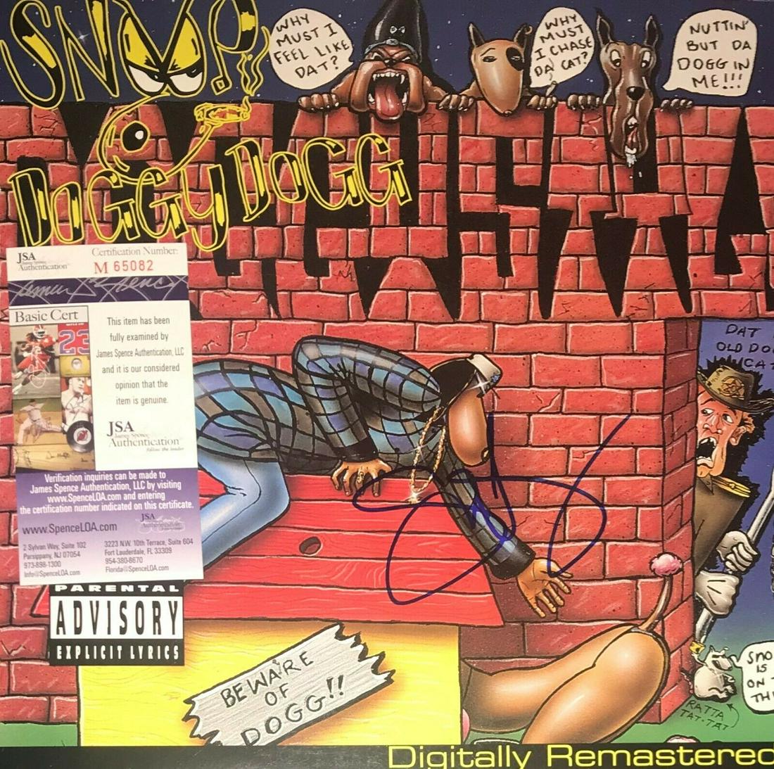 Snoop Dogg Doggystyle Rapper Signed Album Vinyl JSA COA (1 of 1)