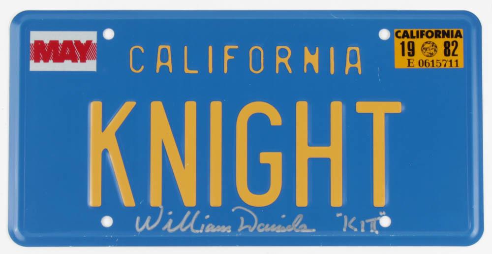 William Daniels Signed "Knight Rider" California (1 of 1)