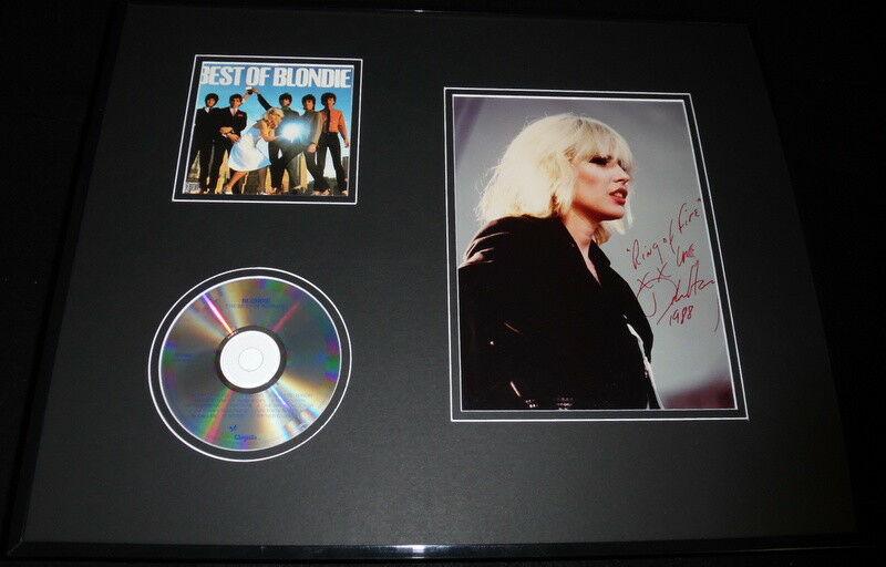Debbie Harry Signed Framed 16x20 Photo & CD Display JSA (1 of 1)