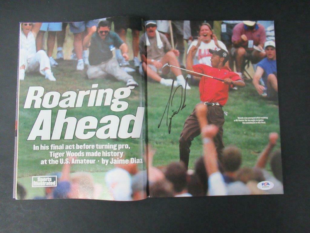 Tiger Woods hand signed Sports Illustrated (1 of 1)
