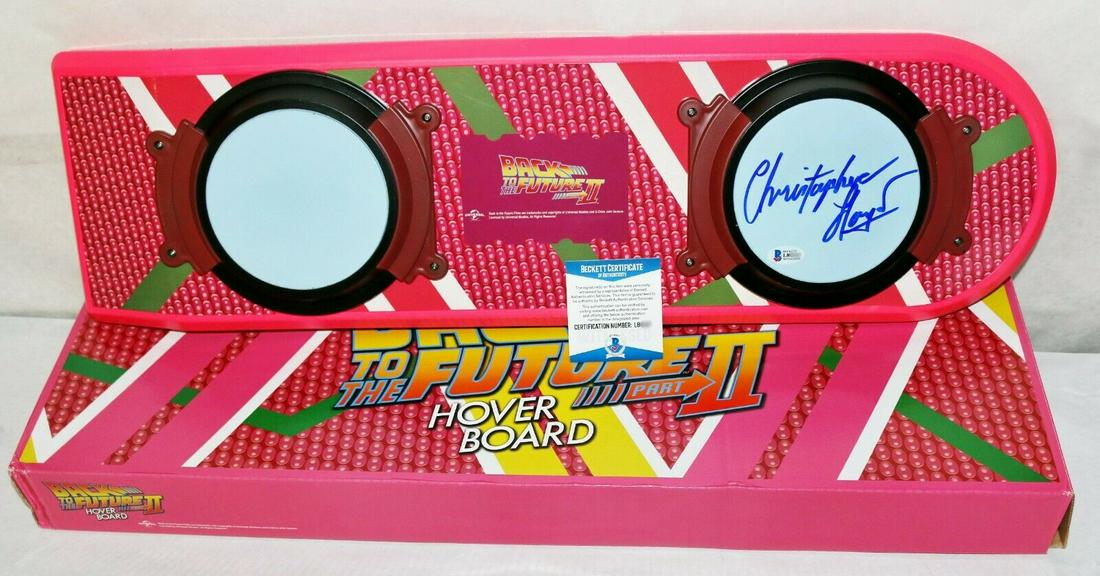 Christopher Lloyd Back To The Future 2 Doc signed (1 of 1)