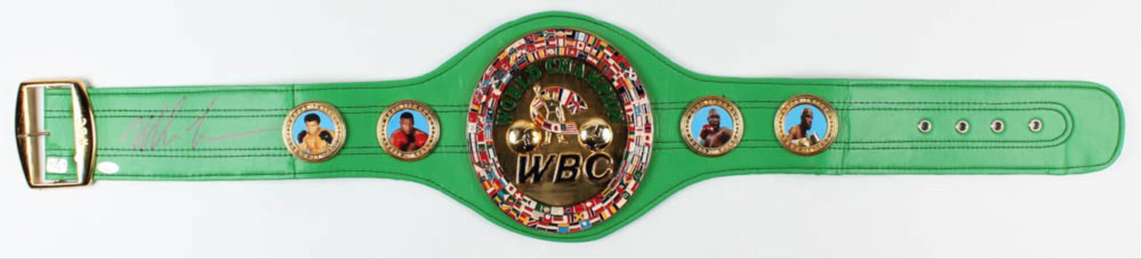 Mike Tyson Signed Full-Size WBC Heavyweight (1 of 1)